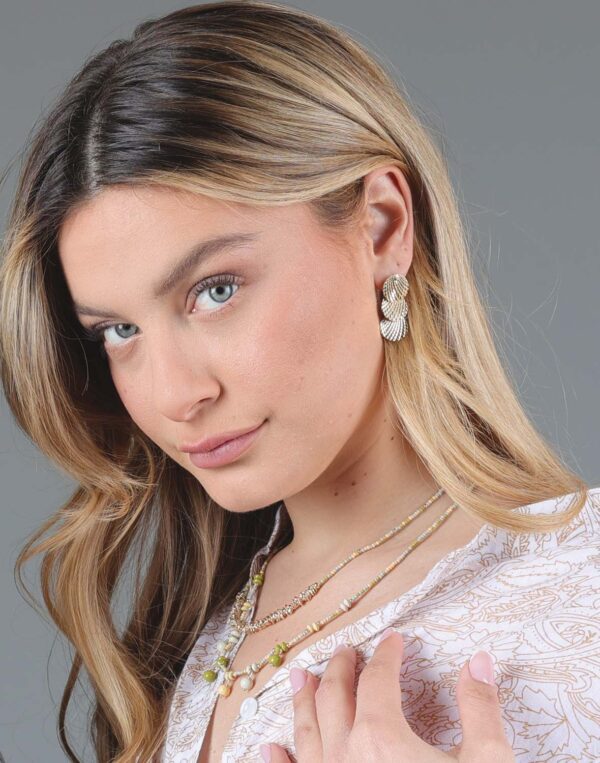 עגיל עיגולי זהב