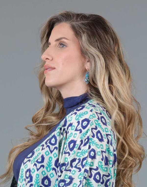 עגילי חרוזים