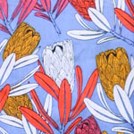 פרחים על סגול