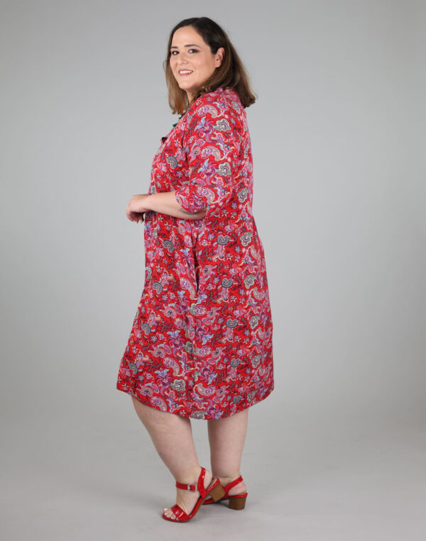 שמלת ויסקוזה פלאס סייז