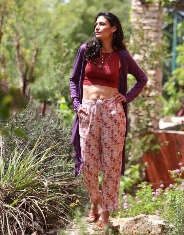 מכנסיים מודפסים