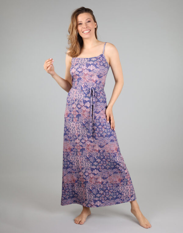 שמלת מקסי כתפיות