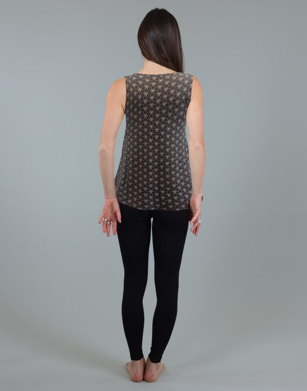 גופיה רחבה מודפסת