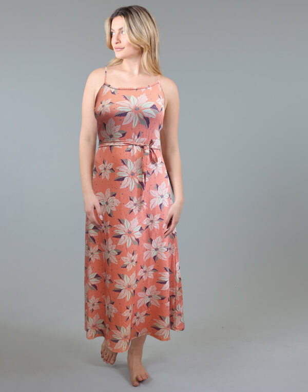 שמלת מקסי כתפיות