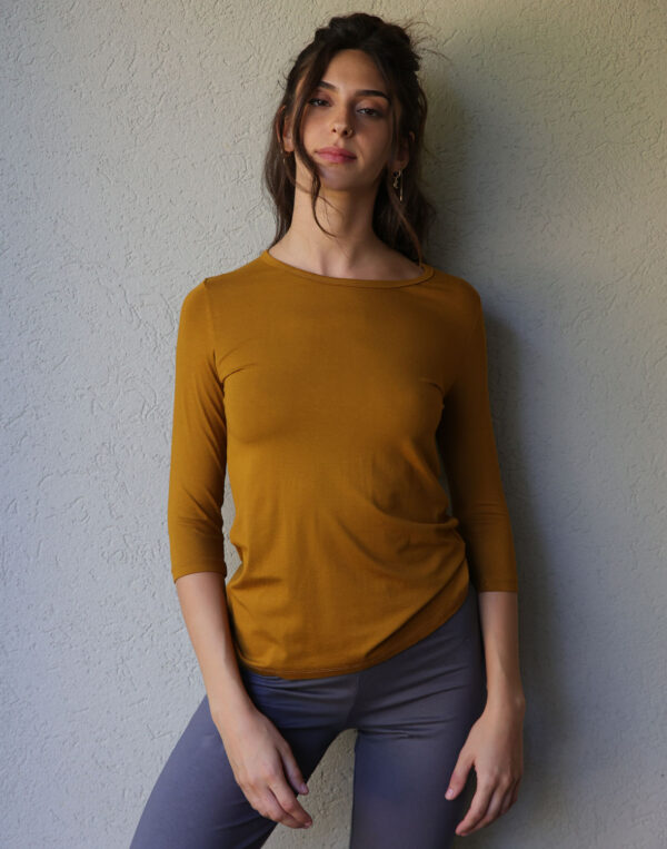 חולצת בייסיק 3/4