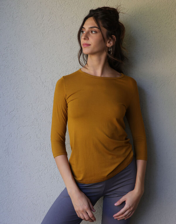 חולצת בייסיק 3/4